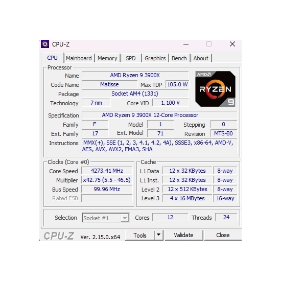 Komputer do gier i pracy CORSAIR Ryzen 9 3900X 32GB  RTX 2070 8GB SSD 512GB 850W